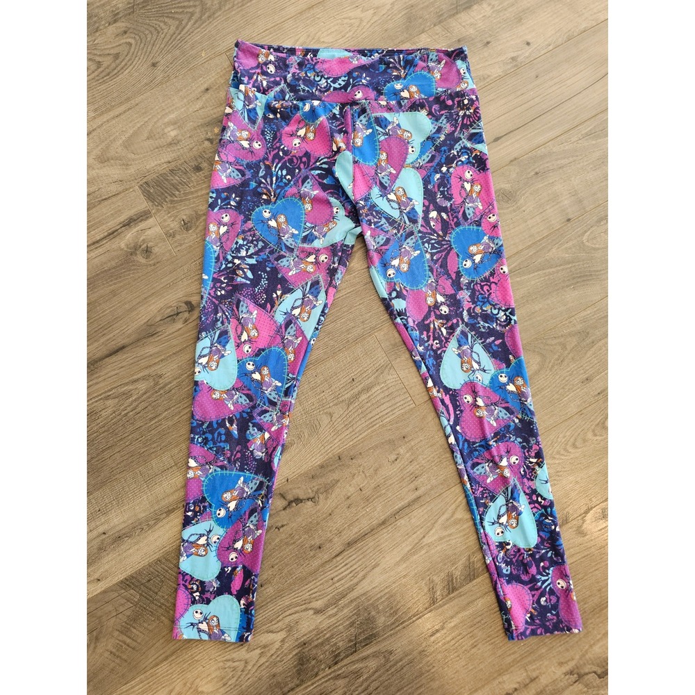 LuLaRoe Tall & Curvy Leggings Jack Skellington‎ Sally Nightmare Before Christmas